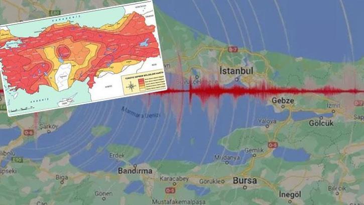 MTA en riskli bölgeleri duyurdu Türkiye nin diri fay haritası