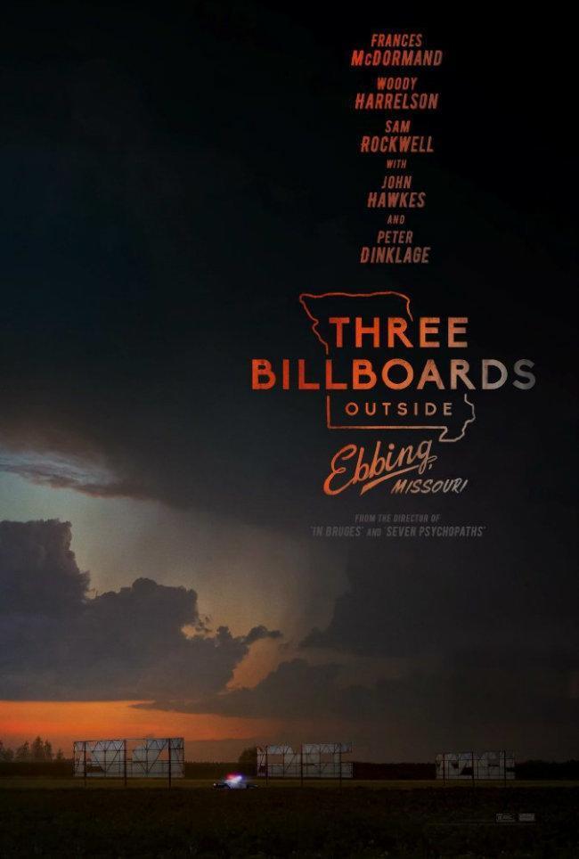 ‘Üç Billboard Ebbing Çıkışı, Missouri’: Üç billboard Missouri’yi yerle bir ediyor