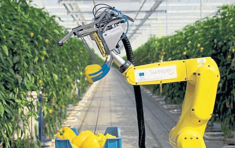 Çiftçi robotlar