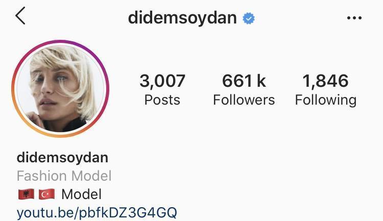 Bir Instagram hesabının anatomisi: Didem Soydan