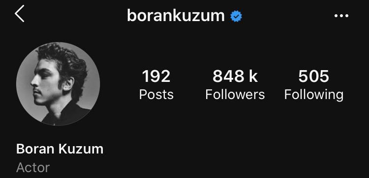 Bir Instagram hesabının anatomisi: Boran Kuzum