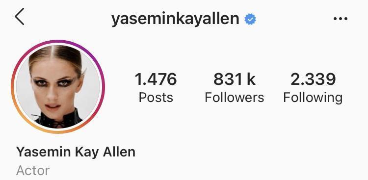 Bir Instagram hesabının anatomisi: Yasemin Kay Allen