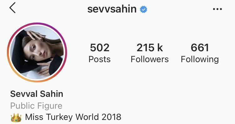 Bir Instagram hesabının anatomisi: Şevval Şahin