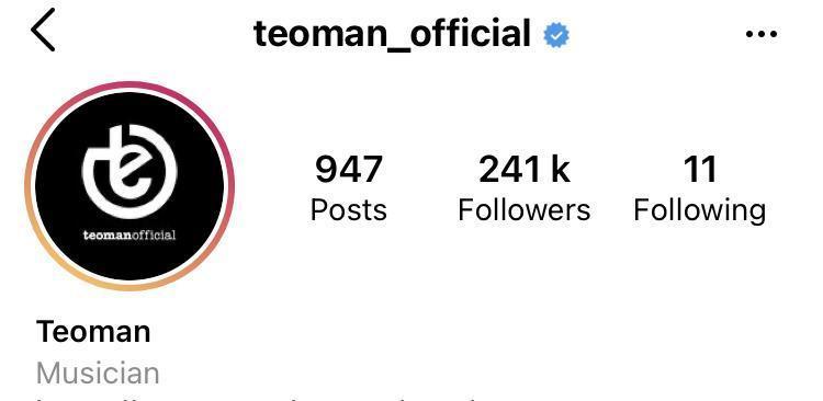 Bir Instagram hesabının anatomisi: Teoman