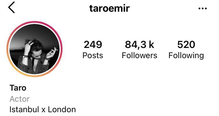 Bir Instagram hesabının anatomisi: Emir Tarık Tekin