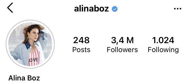 Bir Instagram hesabının anatomisi: Alina Boz