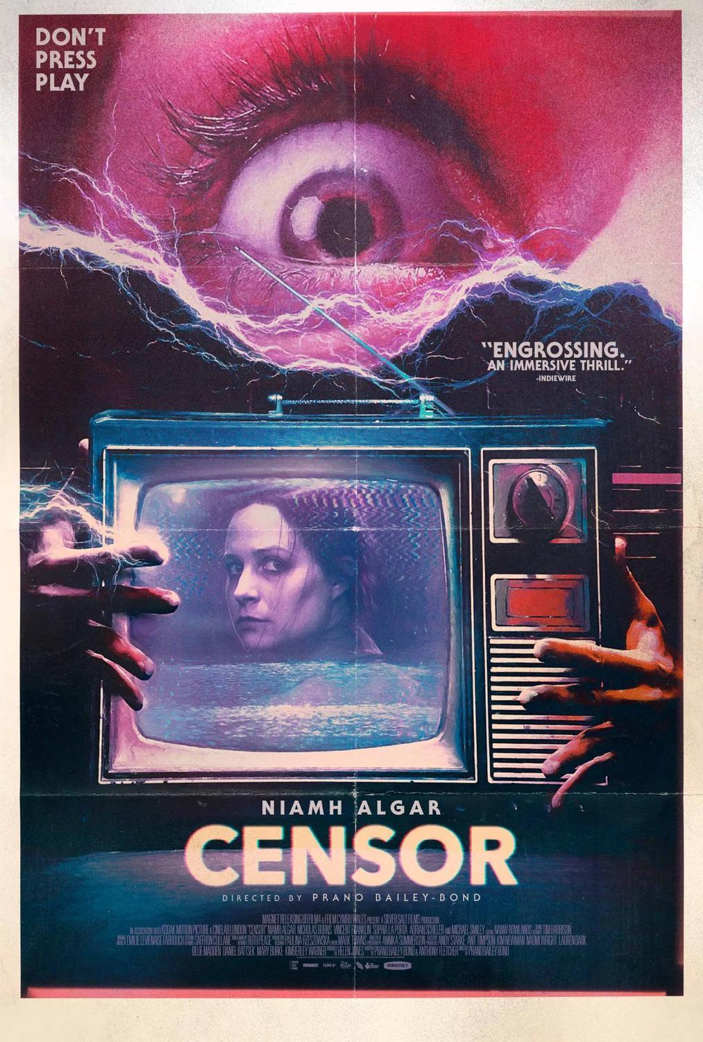Censor: ‘Videodrome’a kardeş olarak gelen meta-video nasty filmi