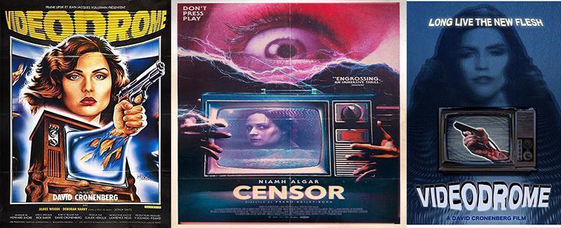 Censor: ‘Videodrome’a kardeş olarak gelen meta-video nasty filmi