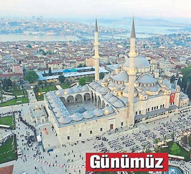 İstanbul Fatih Camiine baltalı onarım