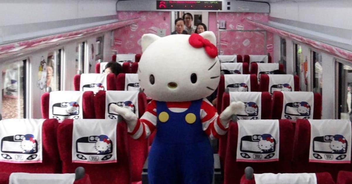 Japonyada Hello Kitty temalı hızlı tren seferlere başlıyor