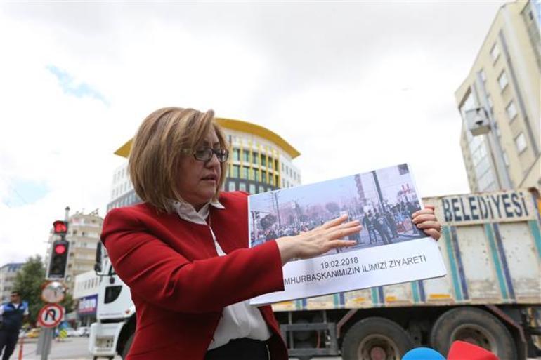 Gaziantep Büyükşehir Belediye Başkanı Fatma Şahin’den Meral Akşener’e fotoğraflı yanıt