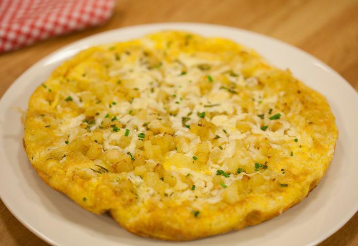 Peynirli kabaran omlet tarifi