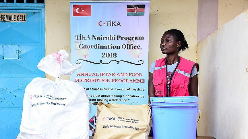 TİKA Kenyadaki sel mağdurlarına yardım eli uzattı