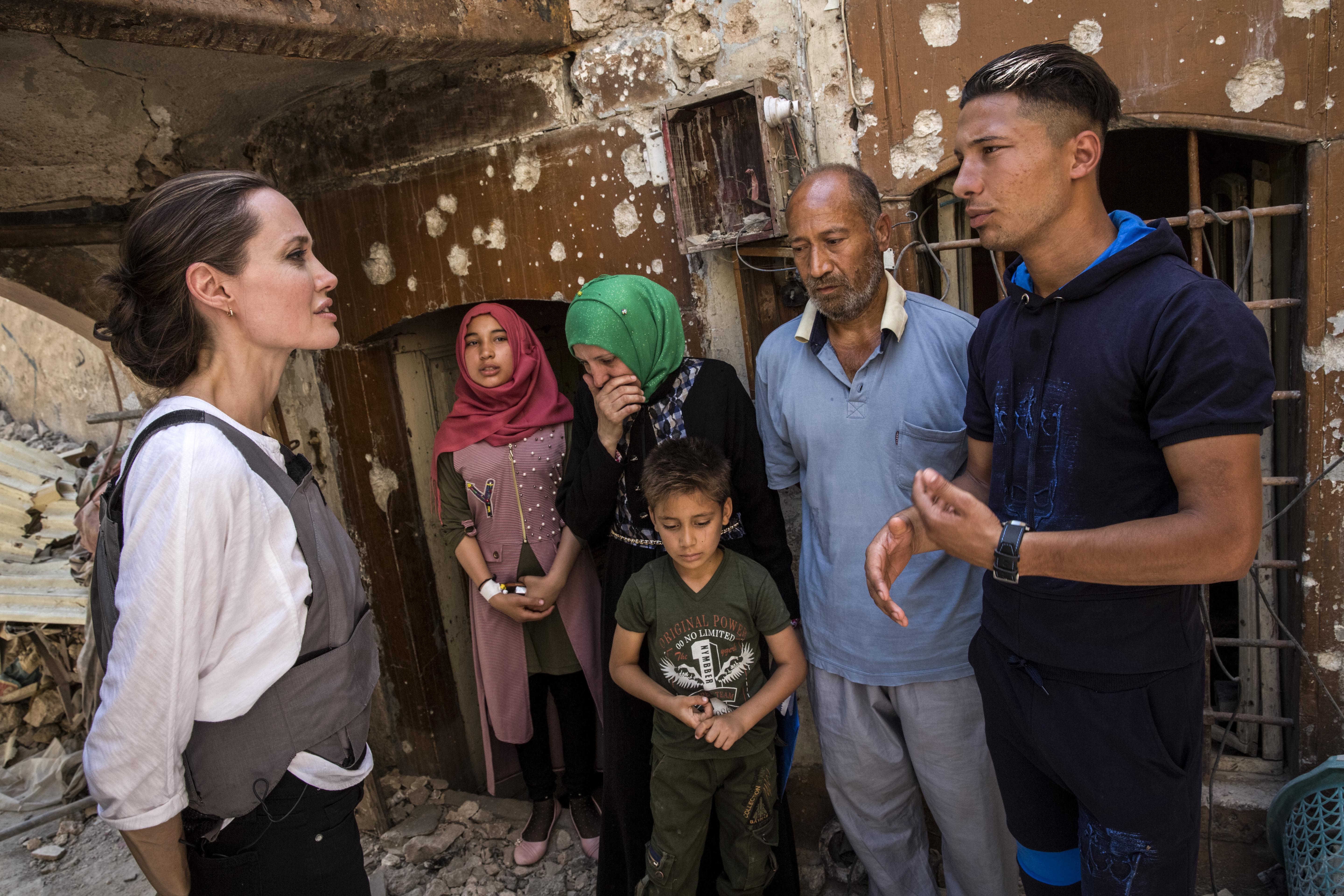Angelina Jolie Musulda: Gördüğüm en büyük yıkım