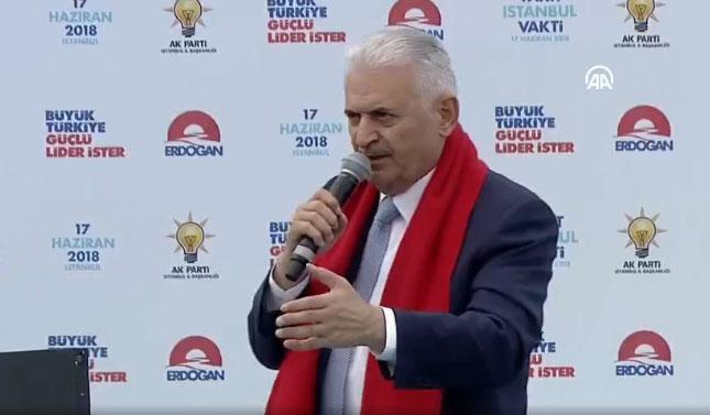 Erdoğan, AK Partinin Büyük İstanbul Mitinginde konuştu