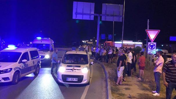 Aydında yolcu otobüsü devrildi: 45 yaralı