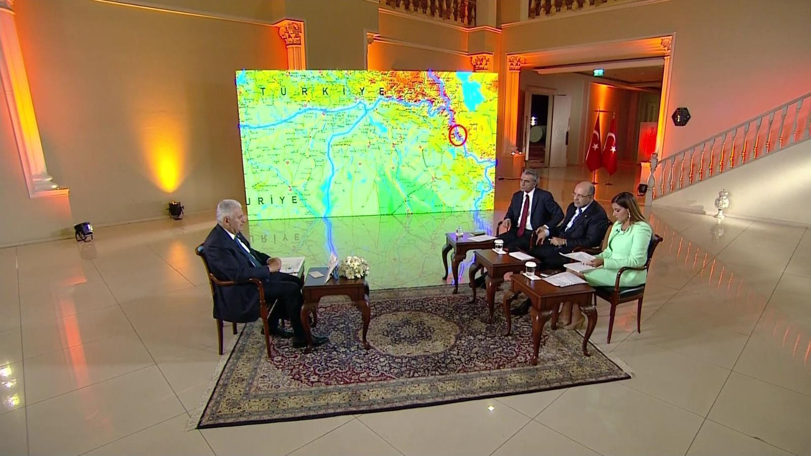 Başbakan Yıldırım, CNN TÜRK canlı yayınında soruları yanıtladı