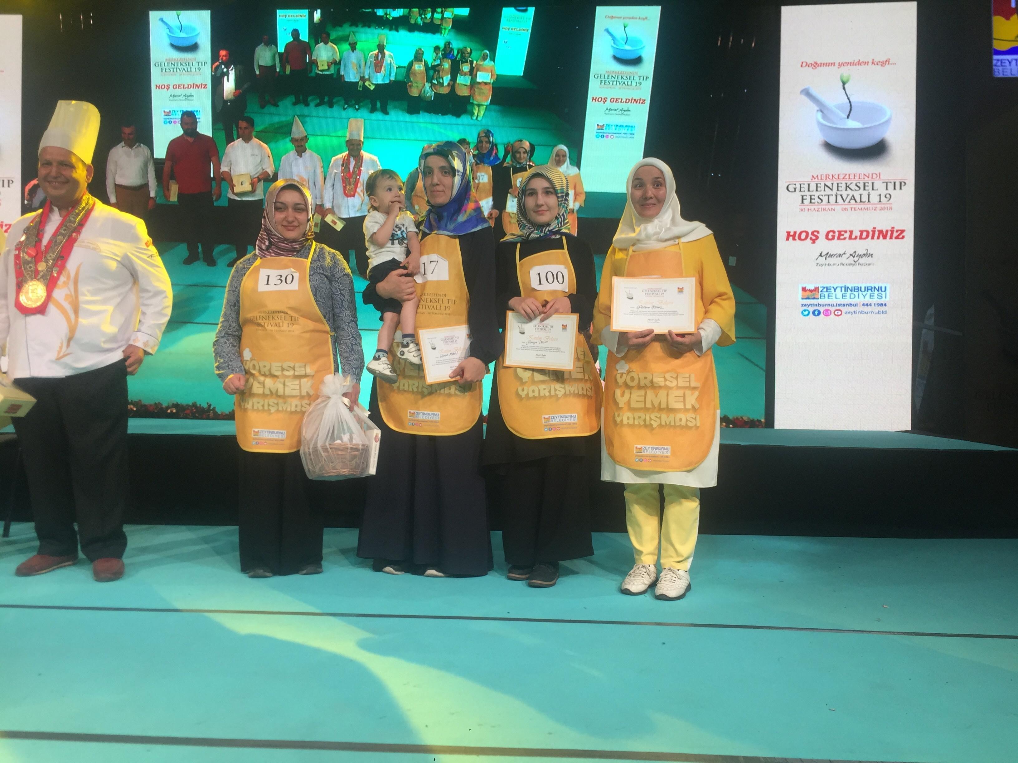 Zeytinburnu’da Türk ve dünya mutfağı yarıştı