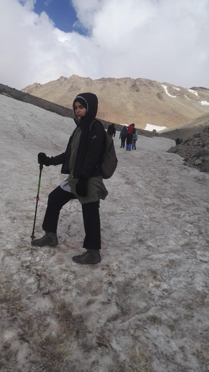 13 yaşında Süphan Dağı’na tırmandı