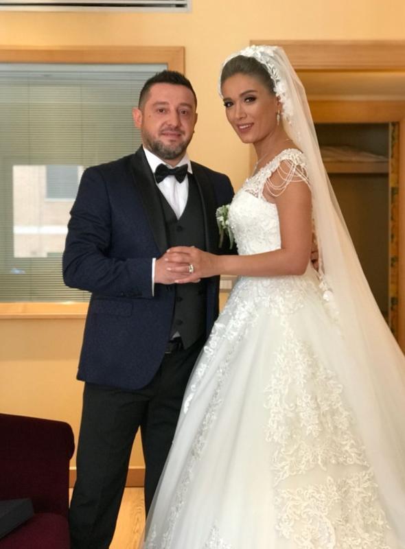 Nihat Kahveci ile Fulya Sever evlendi