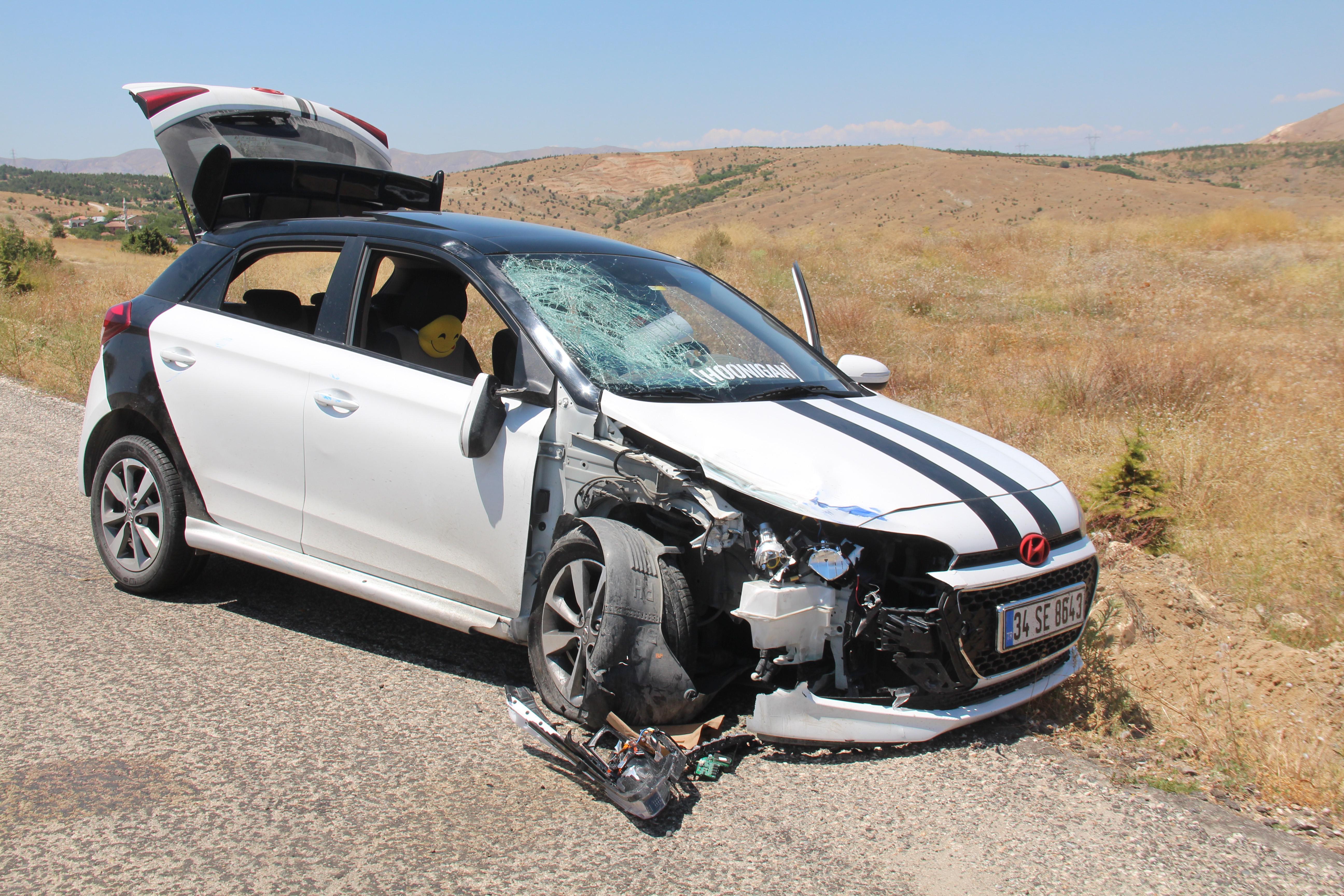 Elazığda trafik kazası: 1 ölü, 8 yaralı