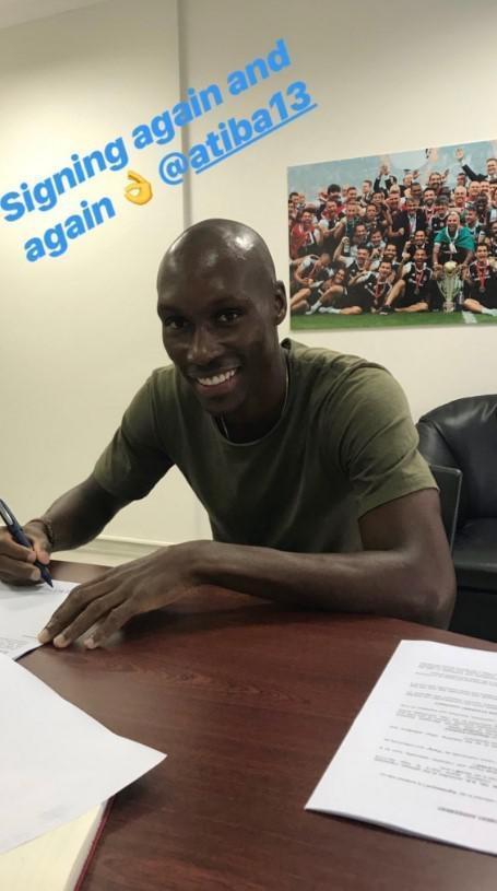 Atiba Hutchinson Beşiktaş ile sözleşme imzaladı