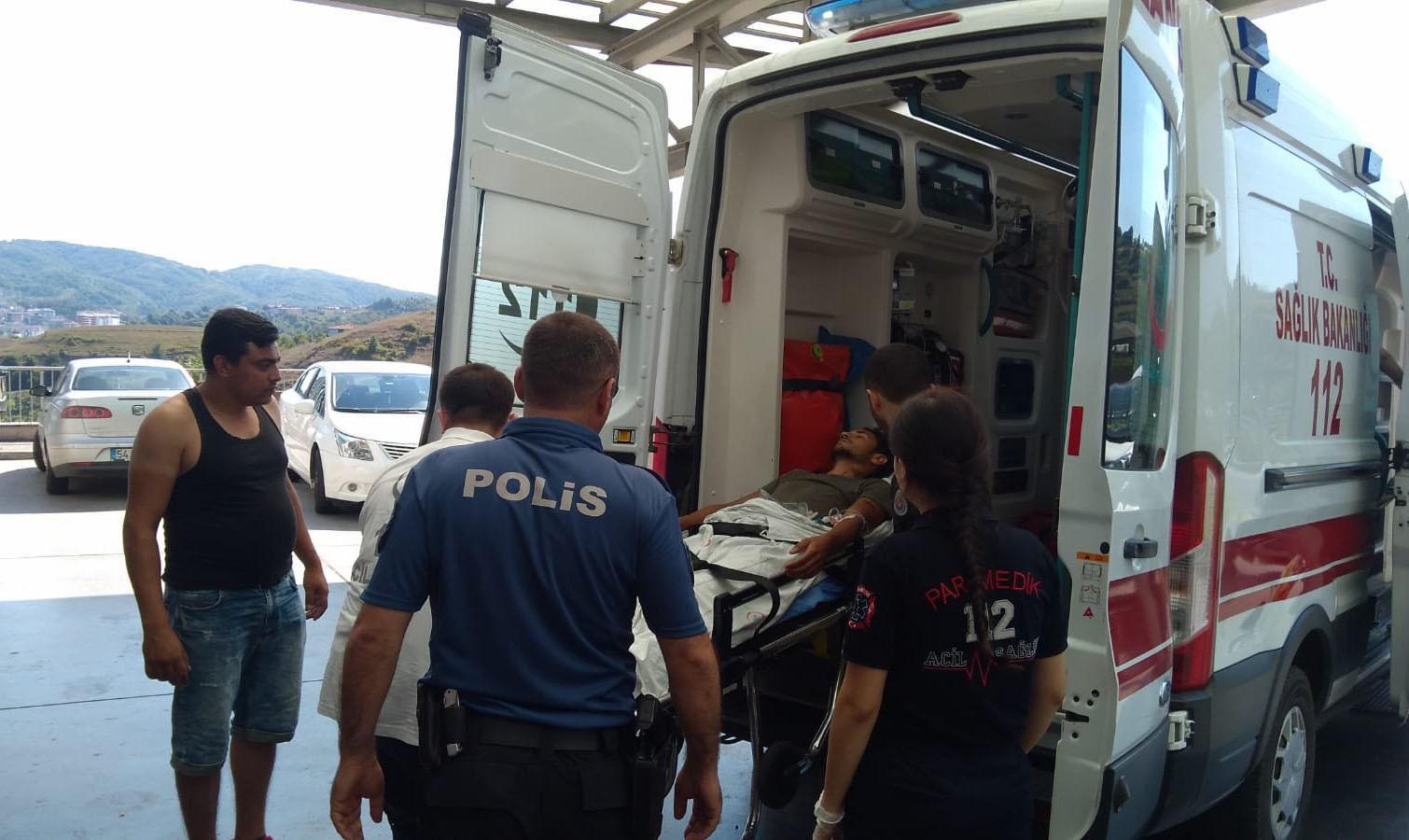 Zonguldakta korkunç olay 30 kişiyle geldi pompalıyla dehşet saçtı