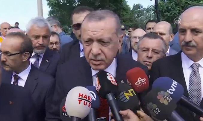 Cumhurbaşkanı Erdoğan Orduda incelemelerde bulundu