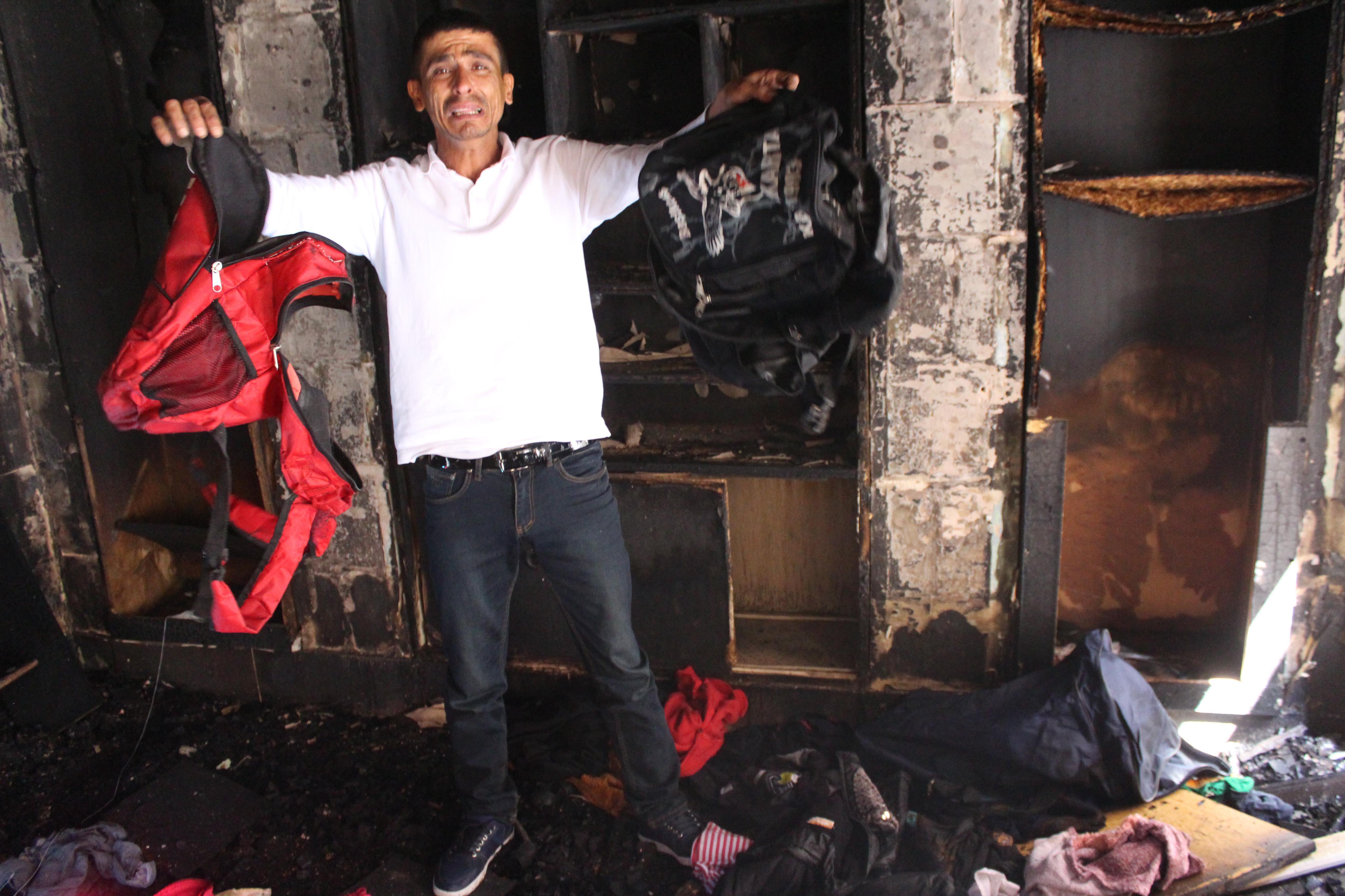 Gaziantepte ev sahibi kirayı alamayınca evi yaktı iddiası
