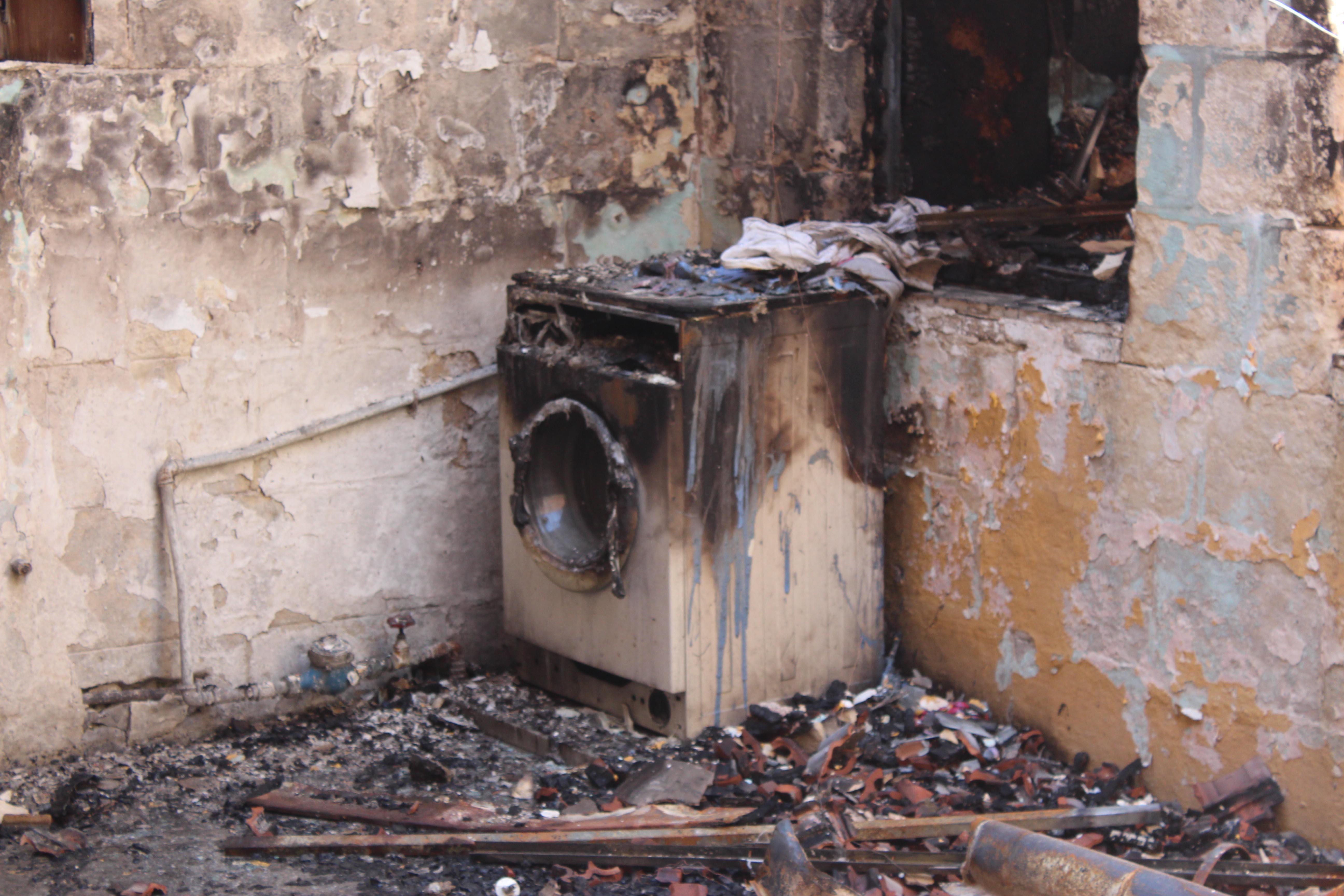 Gaziantepte ev sahibi kirayı alamayınca evi yaktı iddiası