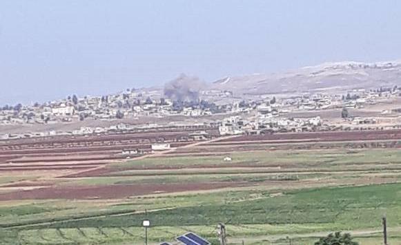 Son dakika Rus savaş uçakları İdlibi vurdu
