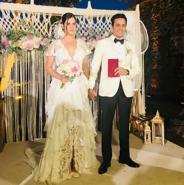 Ferhan Şensoy ile Derya Baykal’ın kızı evlendi