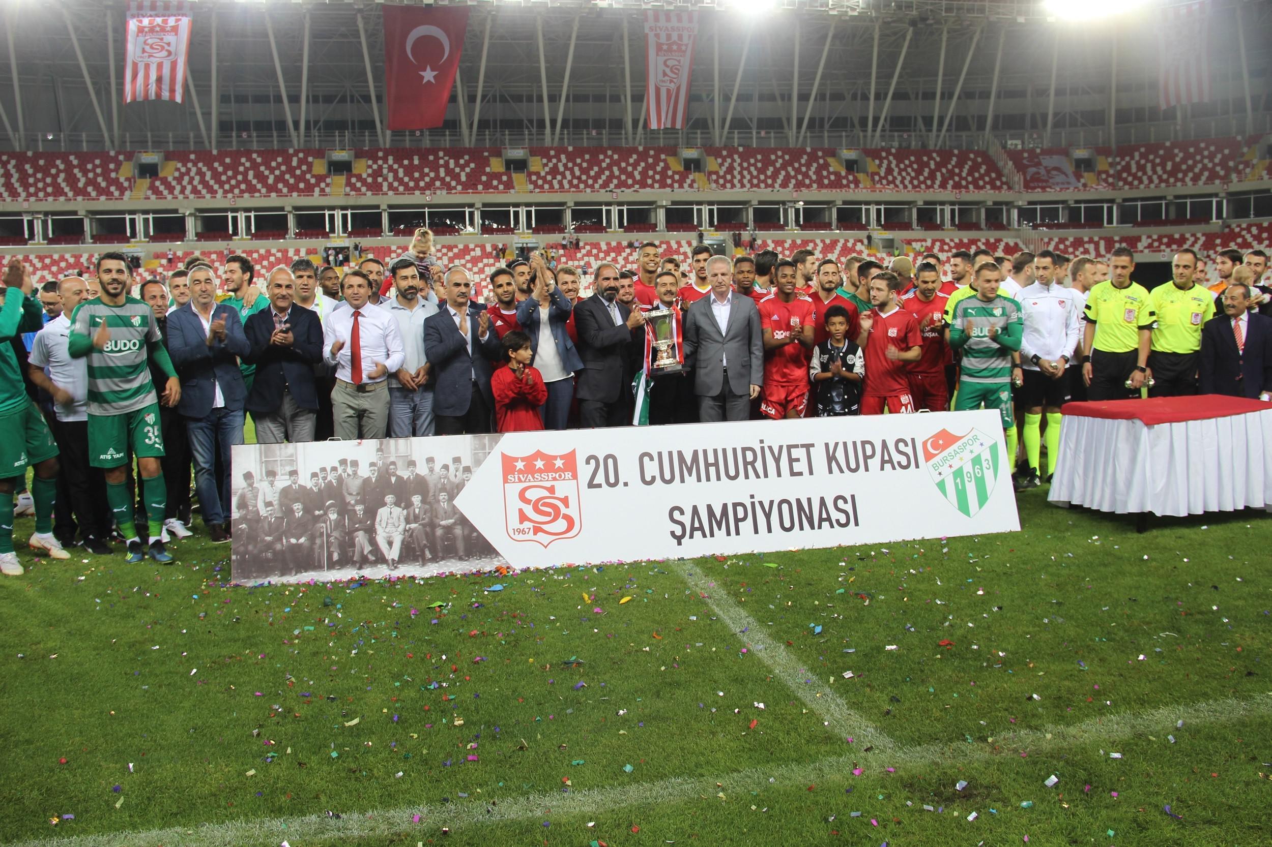 Cumhuriyet Kupasını Demir Grup Sivasspor kazandı