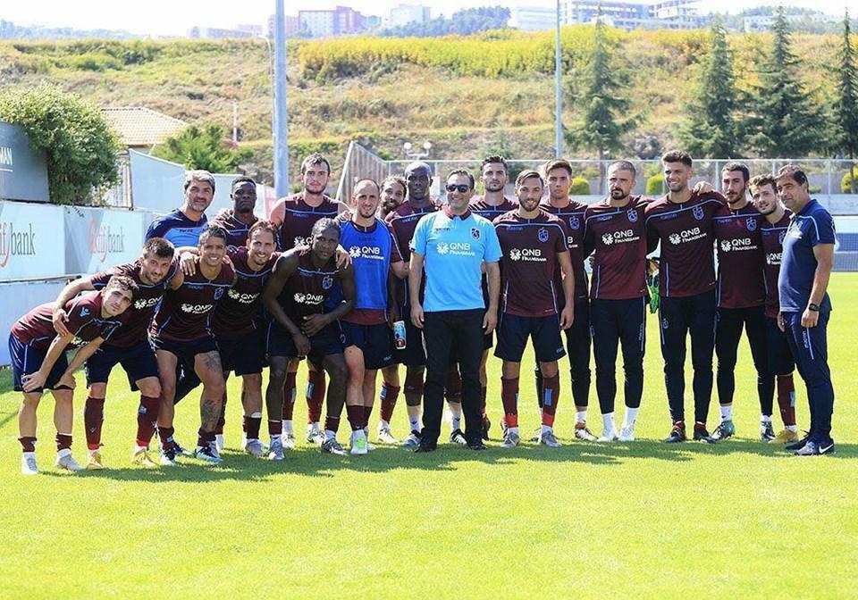 Rafet El Romandan Trabzonspora ziyaret