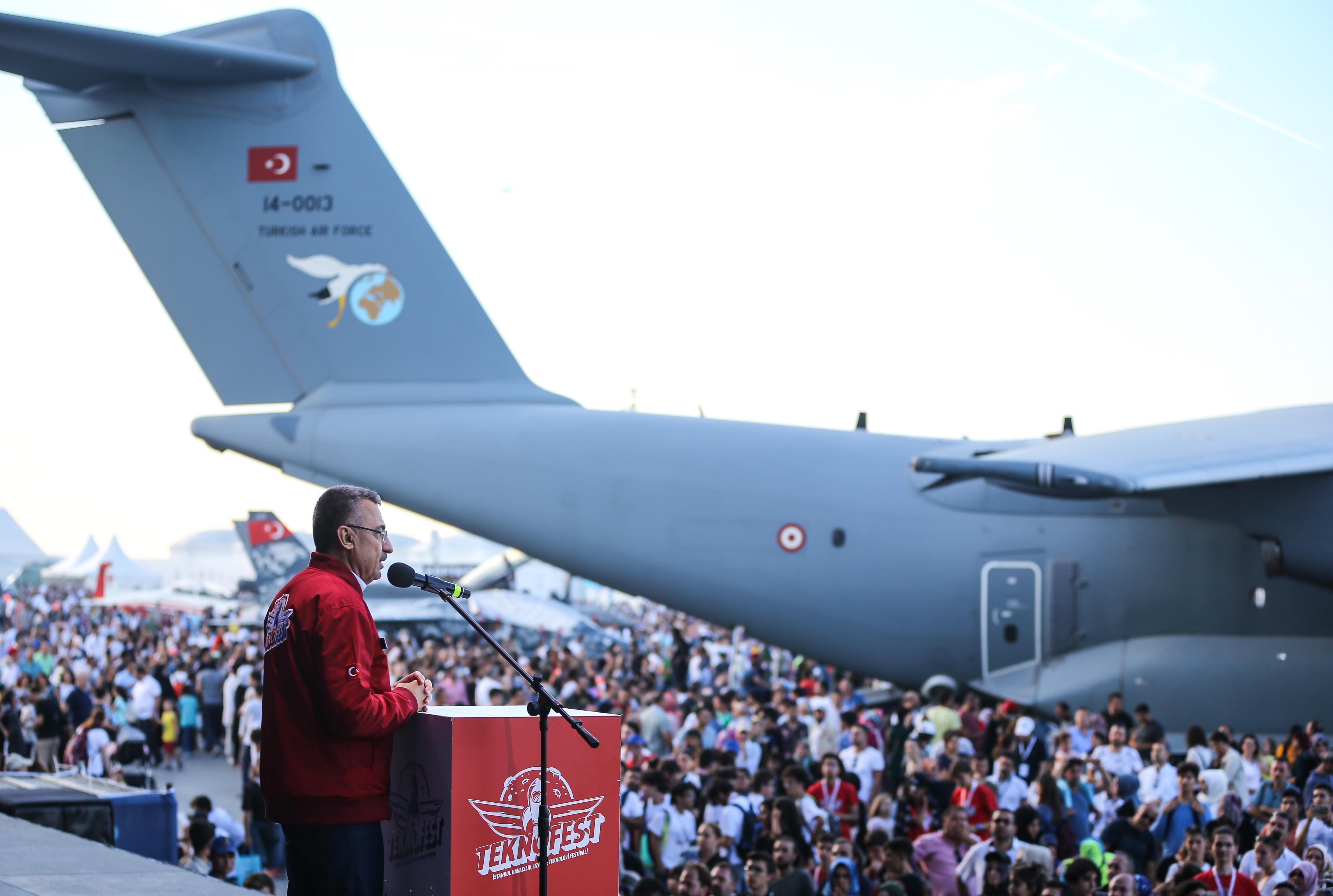 Cumhurbaşkanı Yardımcısı Oktay: Türkiye teknoloji ve havacılıkta ciddi bir kalkışı başlatmıştır