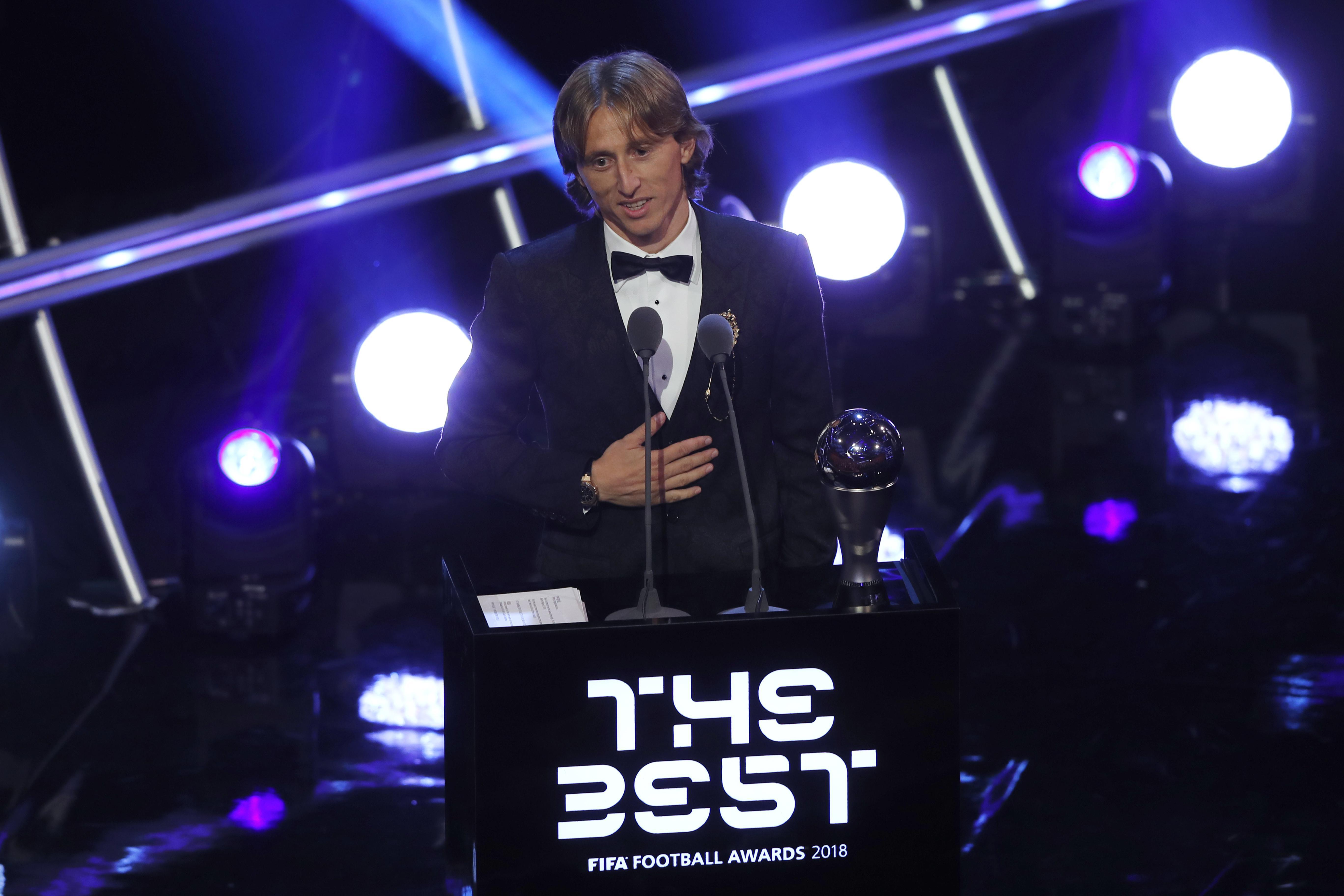 Luka Modric yılın futbolcusu seçildi