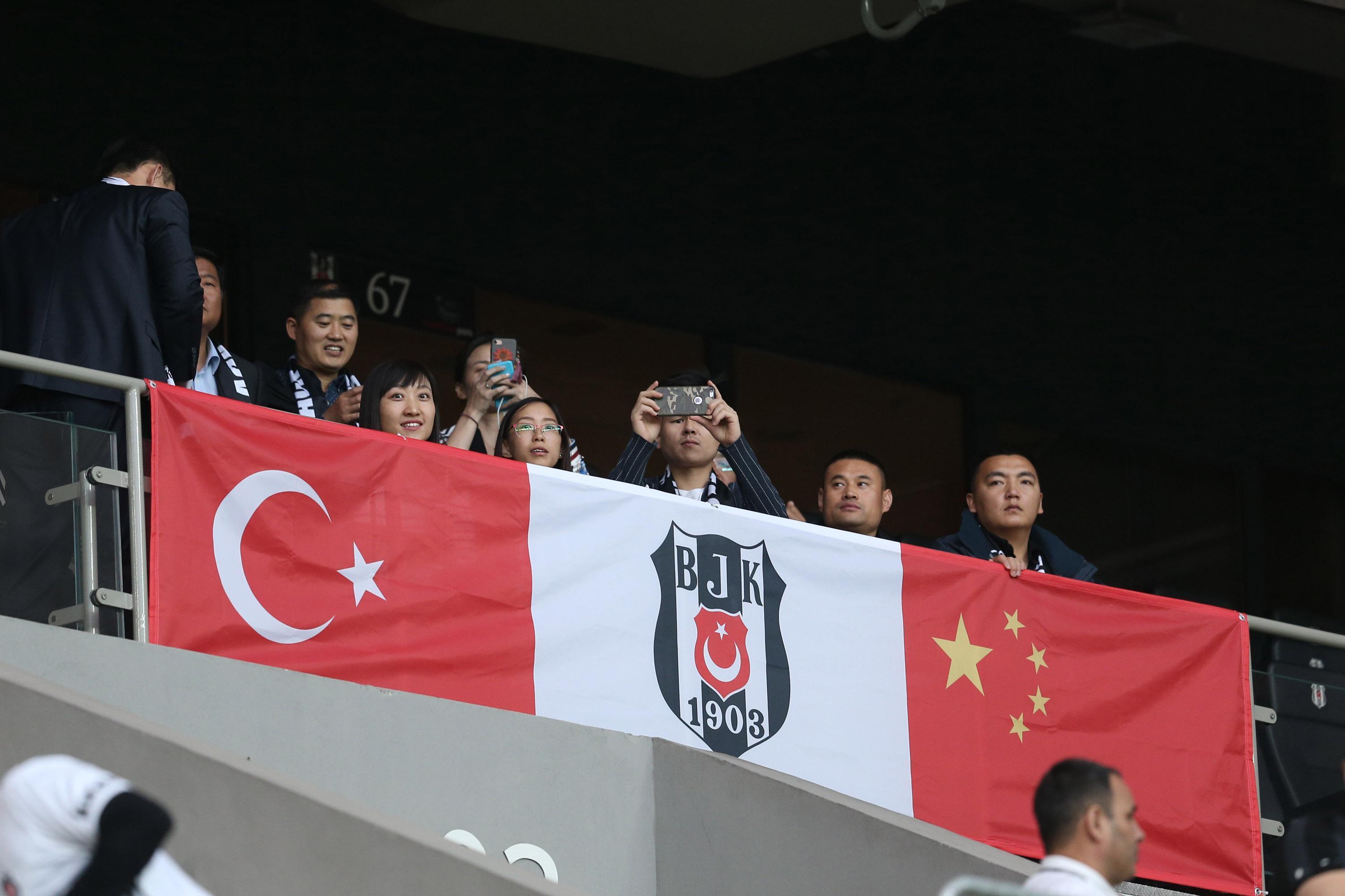 Beşiktaş - Kayserispor maçında dikkat çeken görüntü