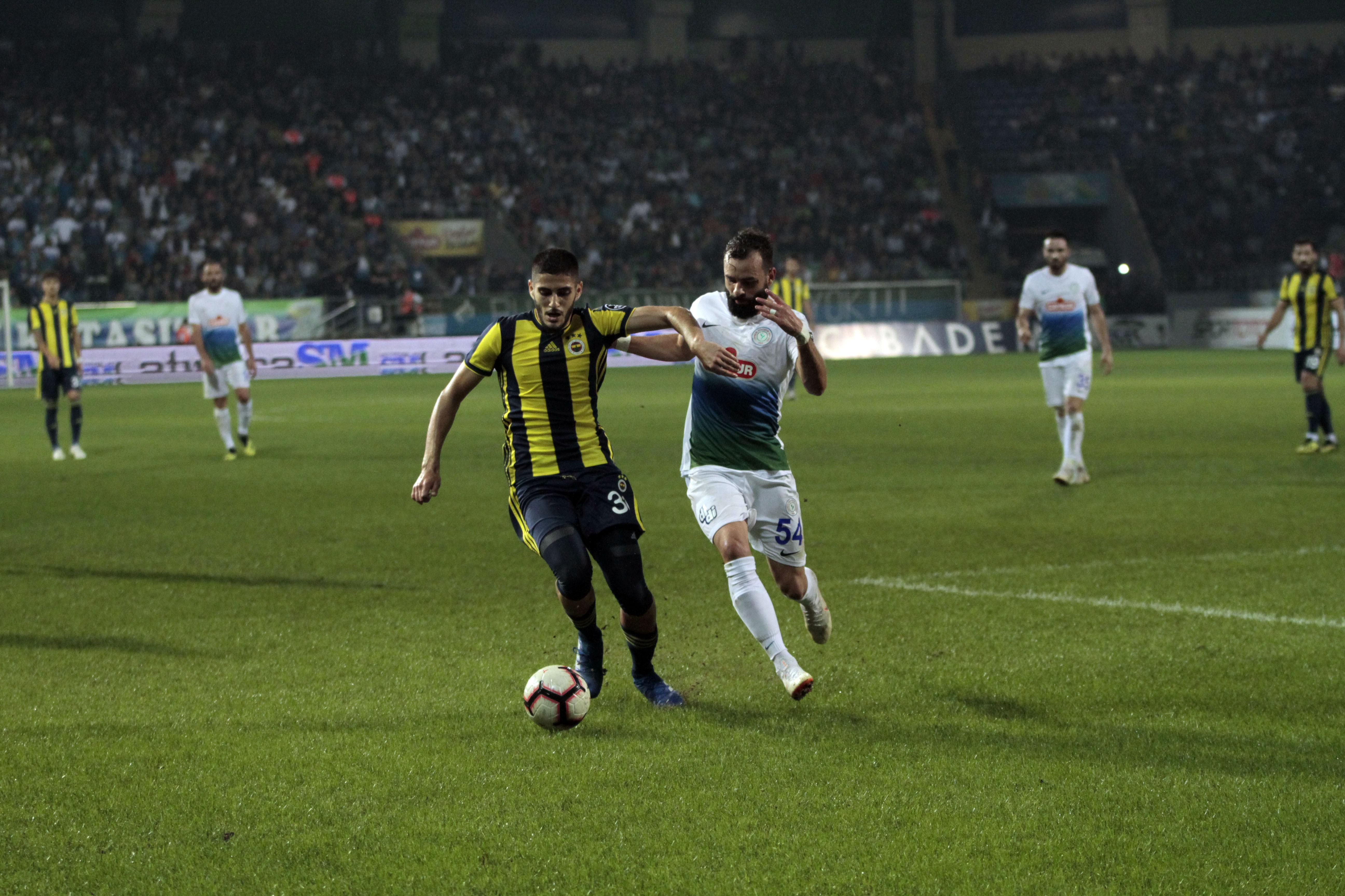 Çaykur Rizespordan Fenerbahçeye ağır darbe