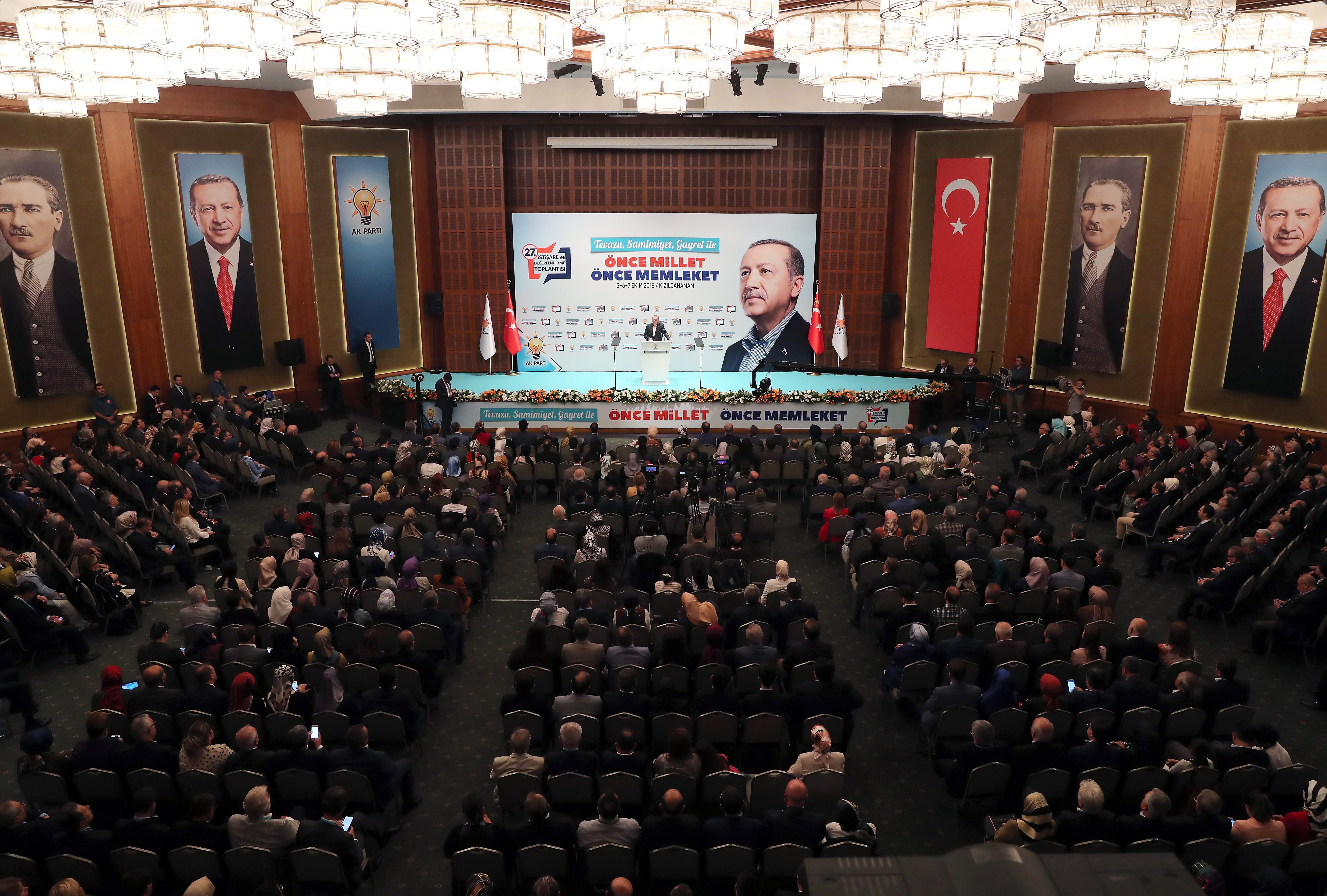 Son dakika Erdoğan Kızılcahamam kampında konuştu