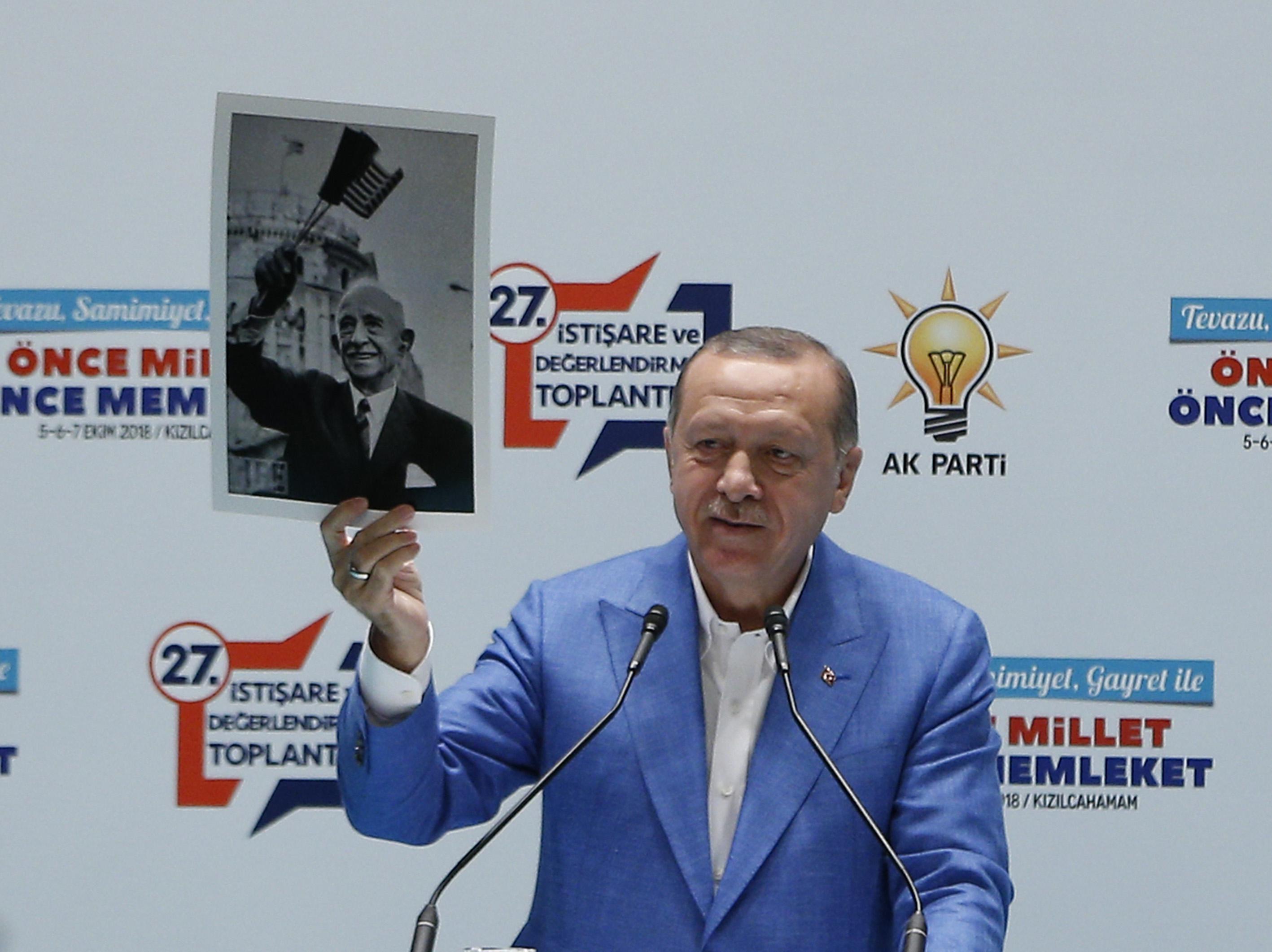 Cumhurbaşkanı Erdoğan, İnönü dönemindeki ABD yardımlarını eleştirdi