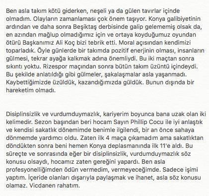 Son dakika Fenerbahçeli Aatıftan flaş açıklama