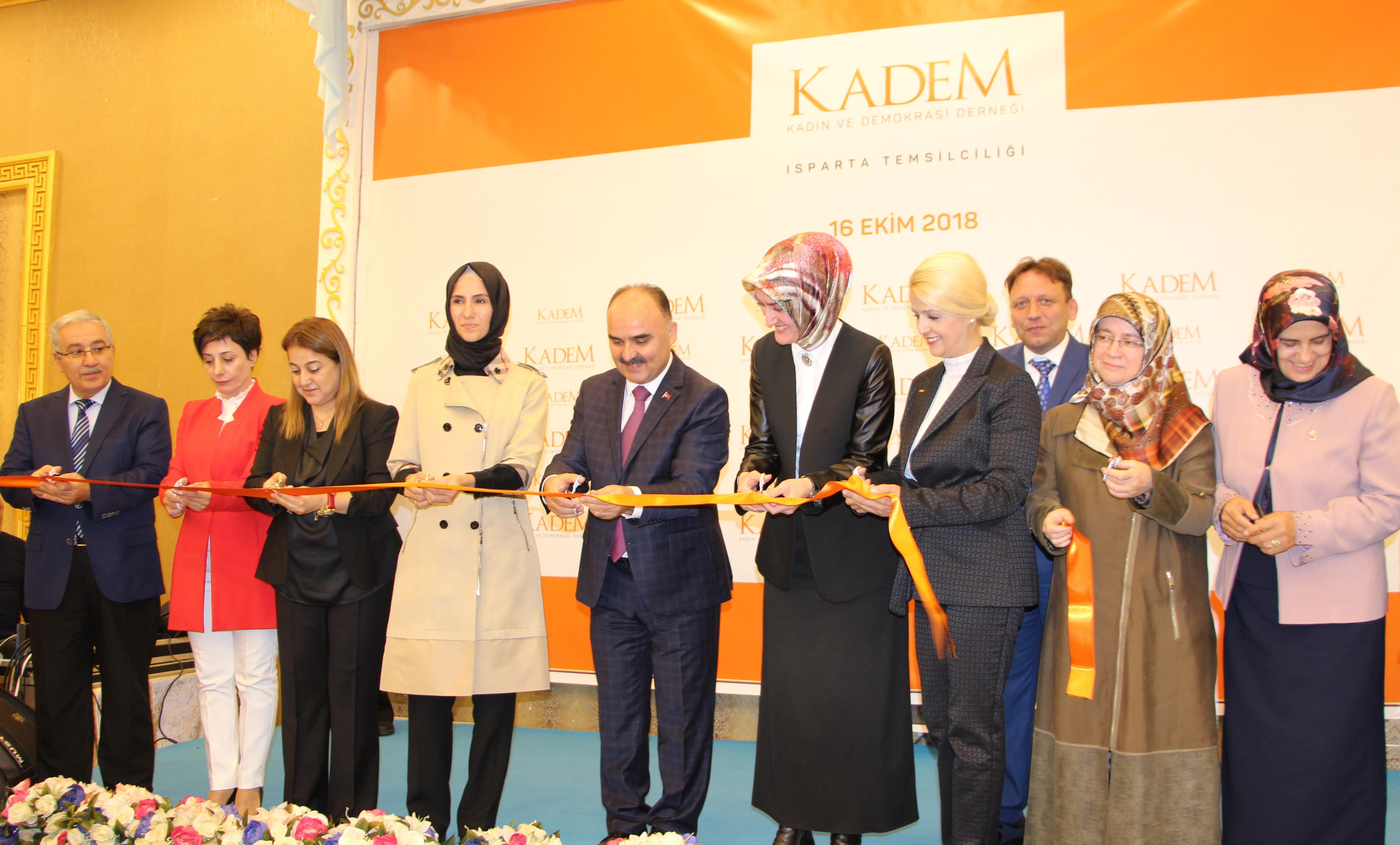 KADEM Isparta şubesi açıldı