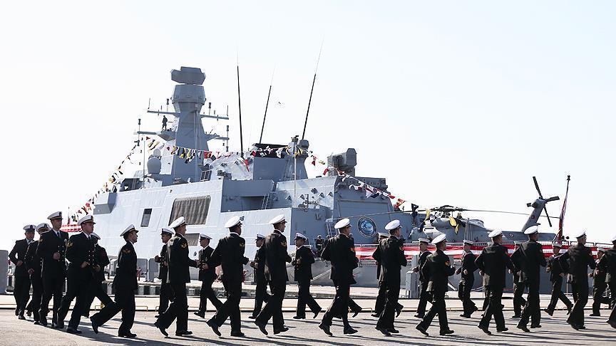 Milli savaş gemisi Burgazada, Deniz Kuvvetlerine teslim edildi