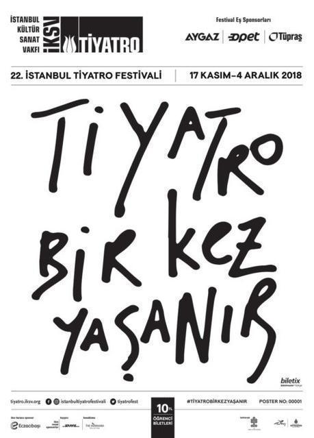 22. İstanbul Tiyatro Festivali 17 Kasım’da başlıyor