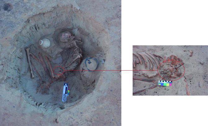 Mısırda hamile bir kadına ait 3 bin 700 yıllık mezar bulundu