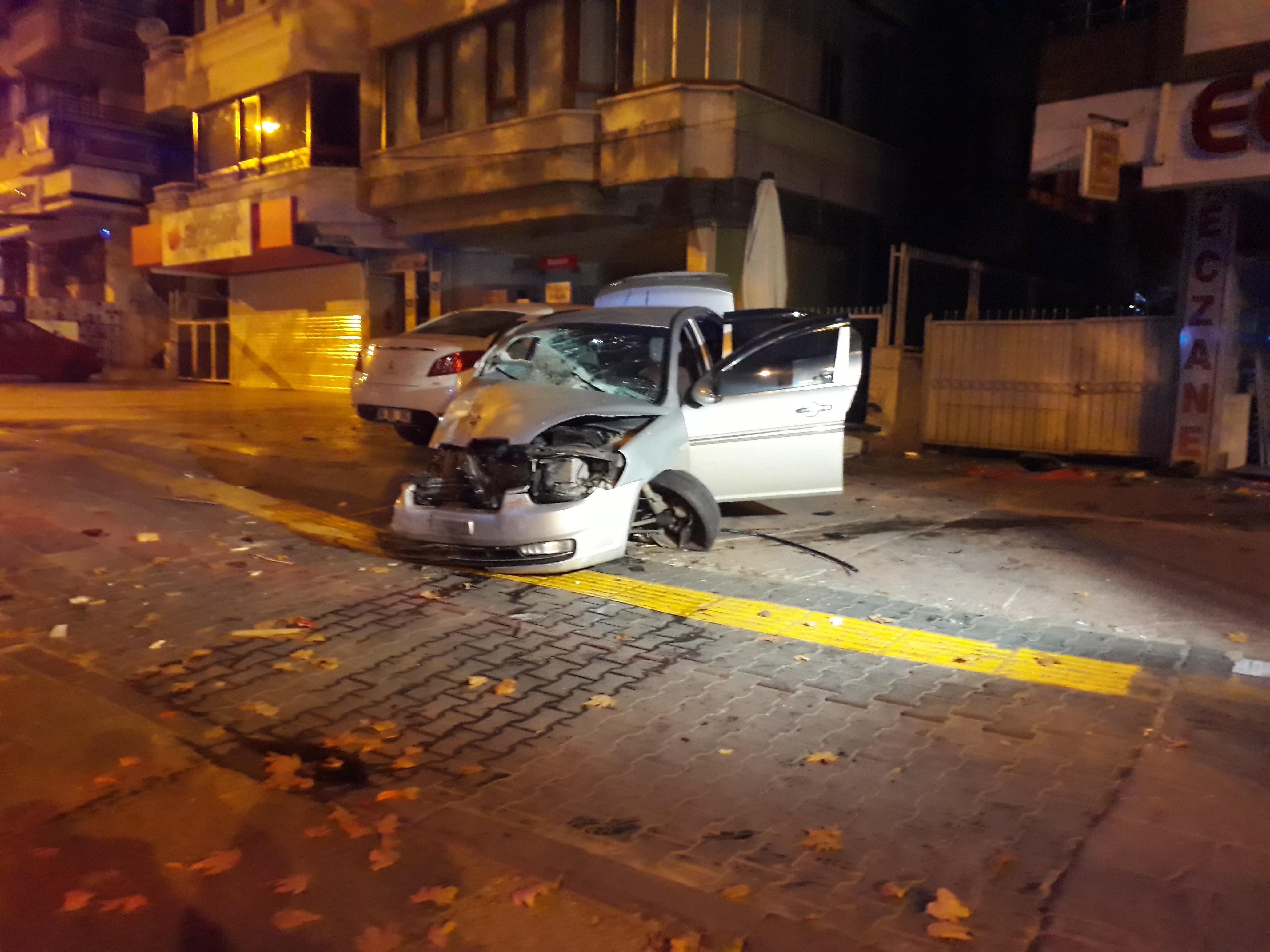 Ankarada sabaha karşı 2 kaza birden