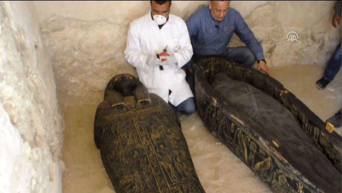Mısırda 4 bin yıllık firavun mezarı bulundu