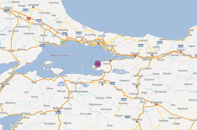 Son dakika: Yalovada deprem İstanbulda da hissedildi