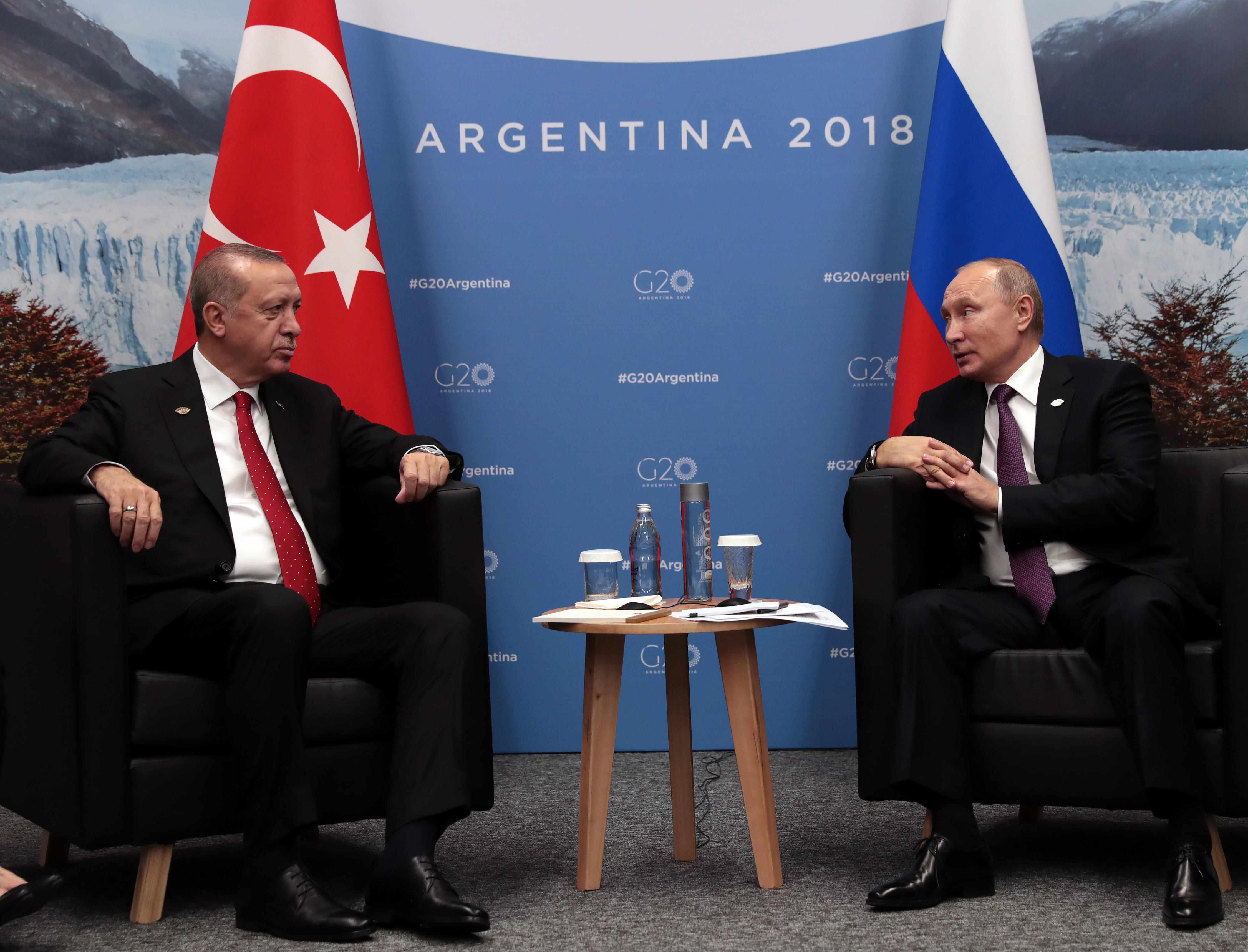 Erdoğan ve Putin G-20de görüştü
