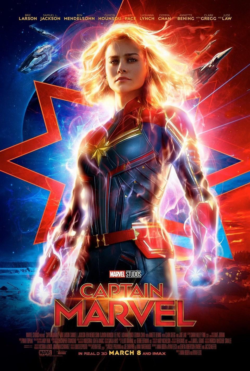 Captain Marveldan yeni afiş
